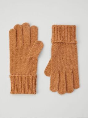 Ann Taylor ribbed glove - perfect camel